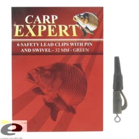 Carp Expert Bleihalteröse Sicherheits, mit Wirbel