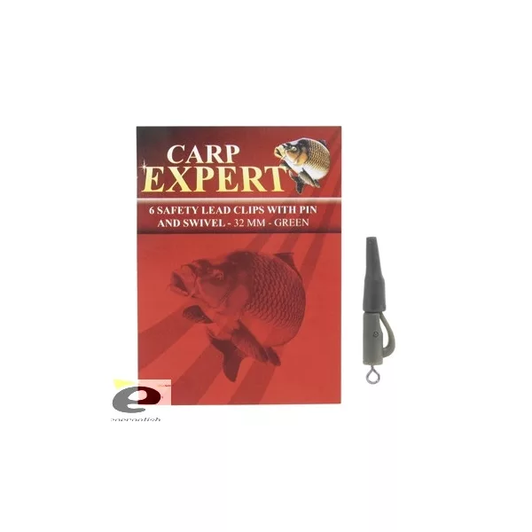 Carp Expert Bleihalteröse Sicherheits, mit Wirbel
