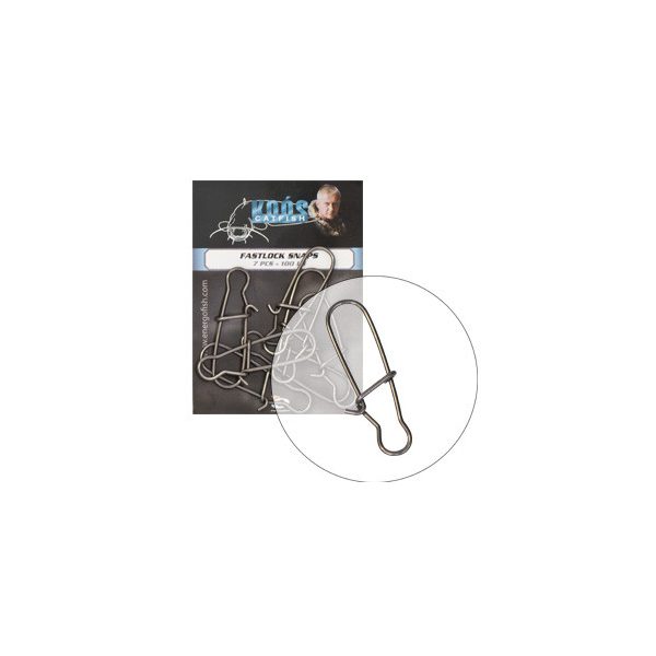 Koós Catfish Schnellverschluss 90Lb 8Stk/Packung