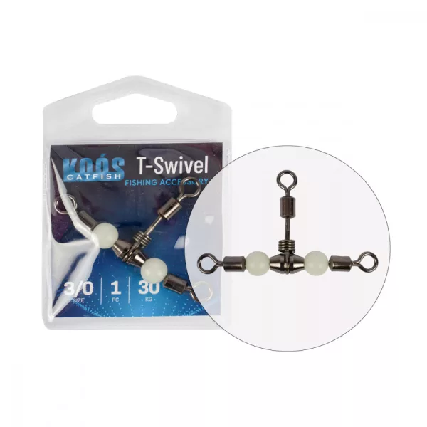 Koos Rolling T-Type-A Wirbel 3/0 1Stk/Packung