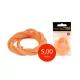 EnergoTeam Schleudergummi Verpackt 5,00x2,00mm 60cm Fluo Orange