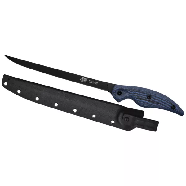 Cuda Professional Messer mit Micarta - 9" Filetiermesser