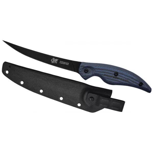 Cuda Professional Messer mit Micarta - 6" gebogenes Ausbeinmesser