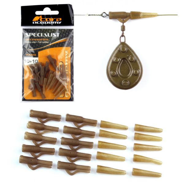 Carp Academy Sicherheits-Bleiclip Komplett (3564) 10 Stk.
