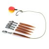 Carp Academy Schnellverbinder mit Silikonschlauch L 5 Stk. (356417)