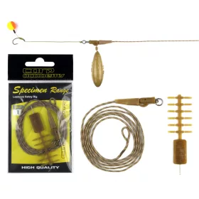   Carp Academy Vorfach mit Bleieinlage mit Sicherheitsclip 95cm 35lbs (359061)