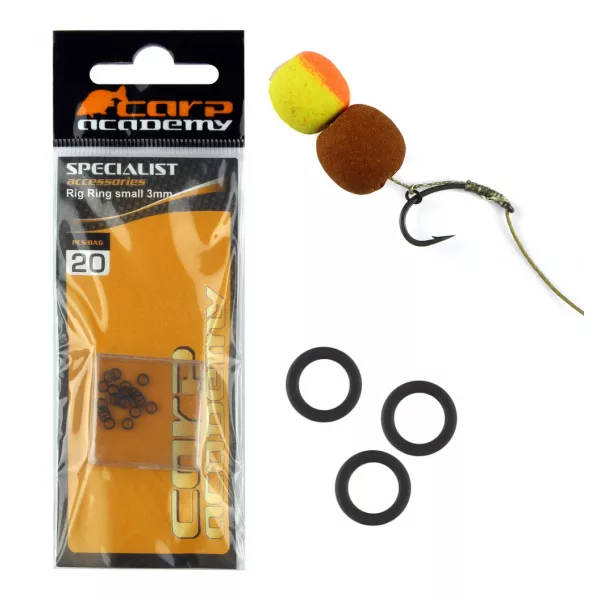 Carp Academy Hakenring 3mm 20 Stück