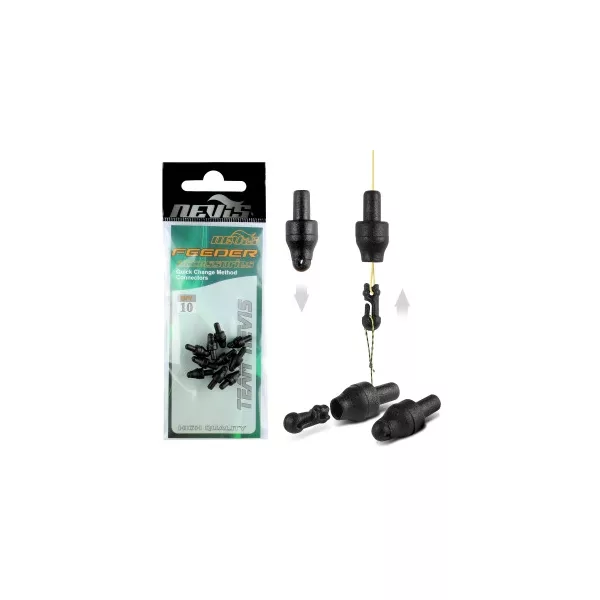Nevis Method Feeder Schnellverbinder 10 Stück/Packung