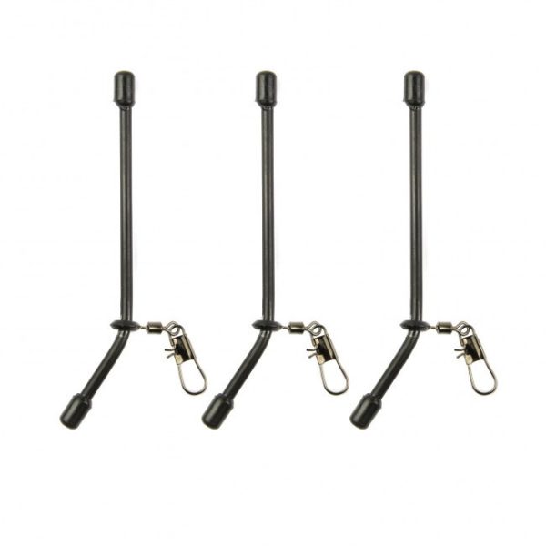 Carp Academy Anti-Tangle Röhre Schwarz 10cm 3St