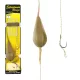 Carp Academy Boilie Ausrüstung komplett Schwarz 6 1 Stk/Packung Mit Öhr Widerhaken Boiliehaken