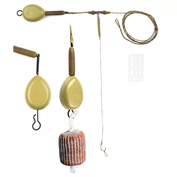 Carp Academy PVA Endmontage auf Leadcore Schnur 4 90g