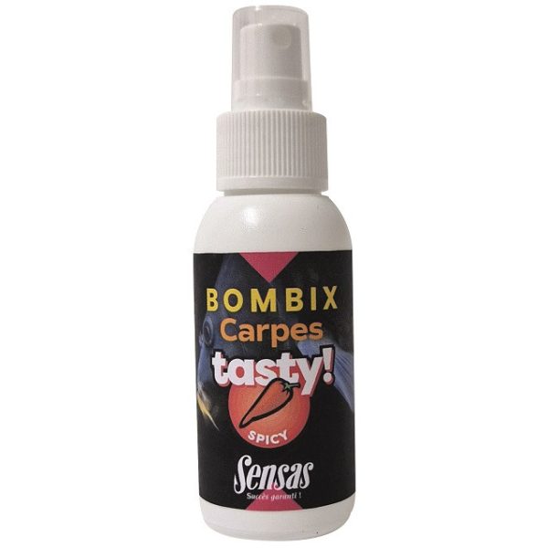 Sensas Bombix Carp Tasty Spicy Flüssigattraktor 75ml
