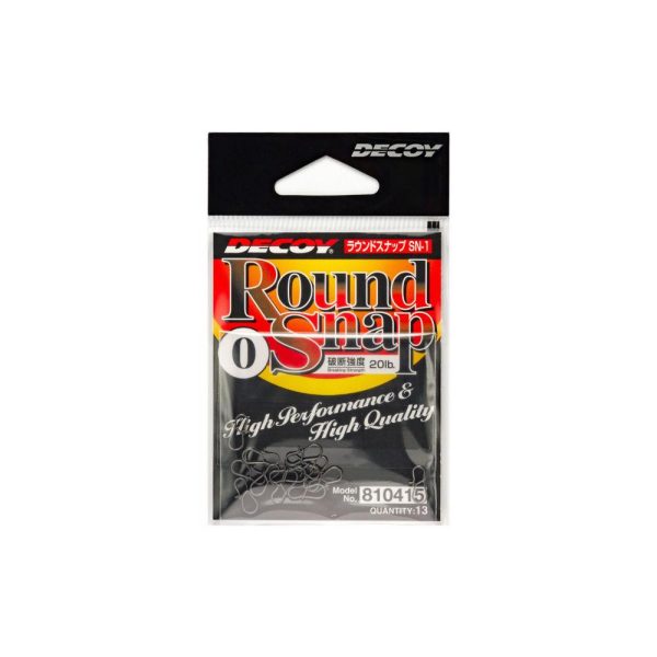 Decoy SN-1 Duolock Round Snap 1,5 24lb Karabiner 13 Stk.