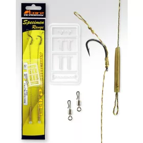   Carp Academy Basic Super Rig Schwarz 2 2 Stk./Packung Öhr Widerhaken Boiliehaken