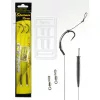 Carp Academy Blow Back Rig Schwarz 4 2 Stk/Packung Mit Öhr Widerhaken Boiliehaken