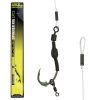 Carp Academy Spinner Rig Fat Crank 4 Widerhaken, mit Öhr Boilie Spinner Haken