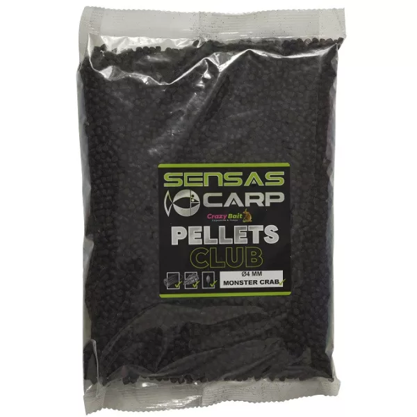 Sensas Monster Crab Club Pellets 4mm Futterpellets 10kg