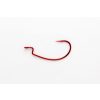 Decoy Worm 17R KG 4/0 Blood Red Offset Haken 5 Stück
