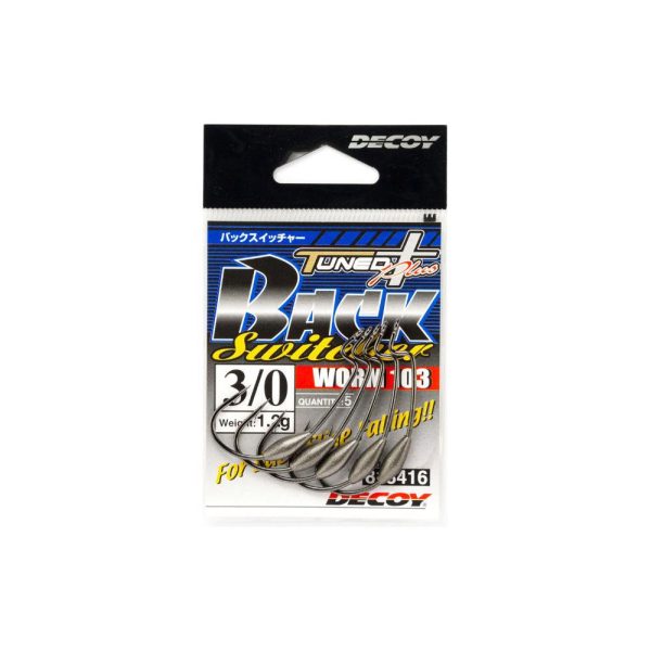 Decoy Worm 103 Back Swicher #5/0 2,0gr Gewichteter Offsethaken 4 Stk.