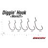 Decoy Worm 21 Diggin Hook 2/0 Offset Haken 7 Stk.
