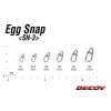 Decoy SN-3 Egg Snap 1,5 38lb Karabiner 7Stk.