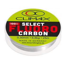   Climax Select Fluorocarbon 25m 0,30mm 6,8kg Fluorocarbon Vorfachschnur