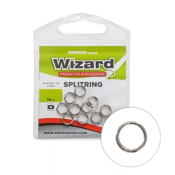 Wizard Grizzly Sprengring gebördelt Nickel 0