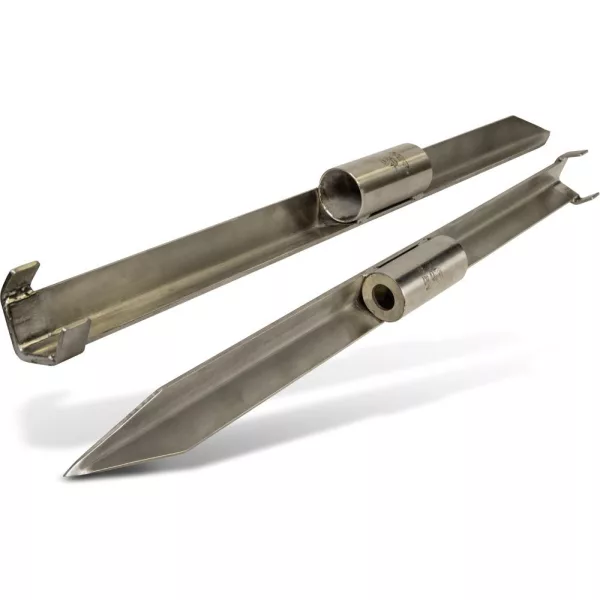 Black Cat Stahl Rutenhalter H: 0,85m - Erdspieß