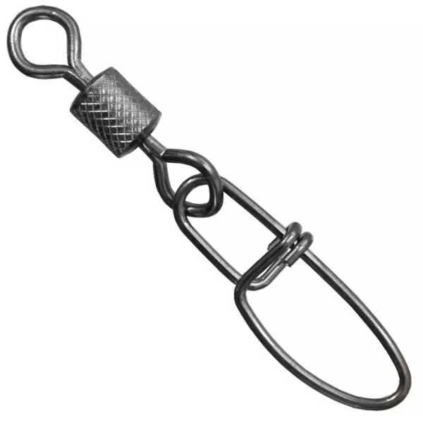 Bf Zylindrischer Wirbel mit Insurance-Karabiner Gr. 2 3Stk/Pckg