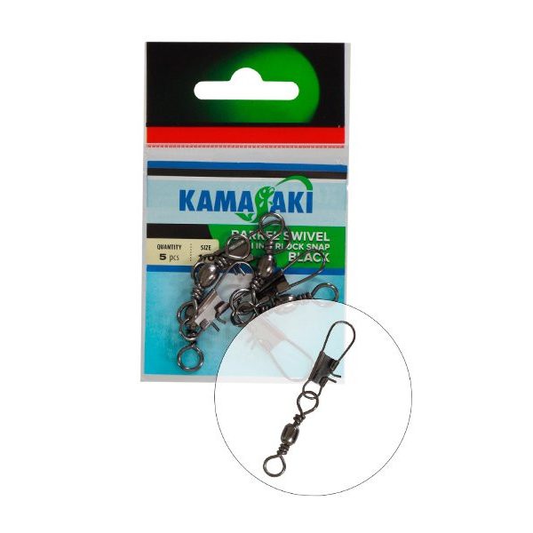 Kamasaki Verpackter Wirbelclip 10 10 Stk./Pack.