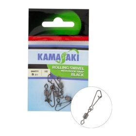   Kamasaki Verpackter Zylindrischer Wirbel mit Karabiner 1 5Stk/Packung