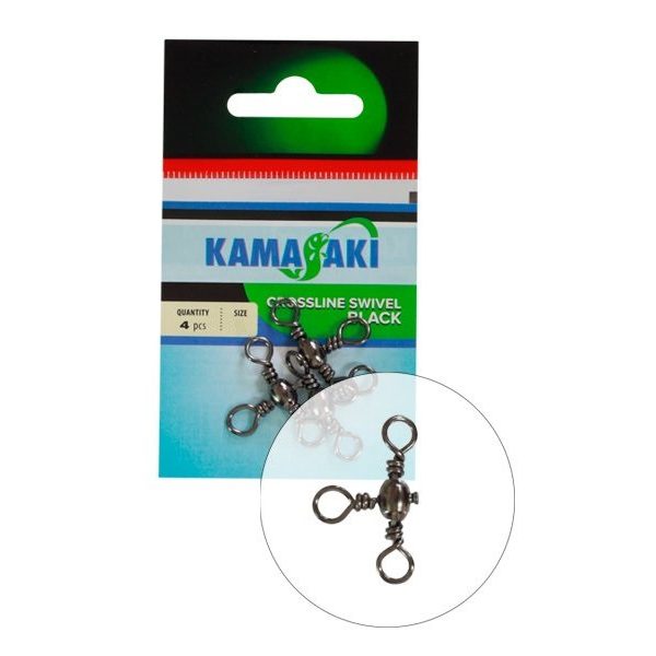 Kamasaki Verpackter Dreifachwirbel 2 5 Stk./Pack.