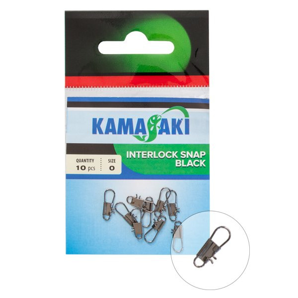 Kamasaki verpackter Interlock-Karabiner 2 10Stk/Pckg