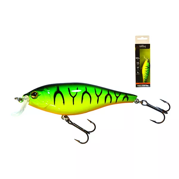 Wizard Shallow Rattle Shad Slow-Sinking CT 8,8cm 14gr Wobbler