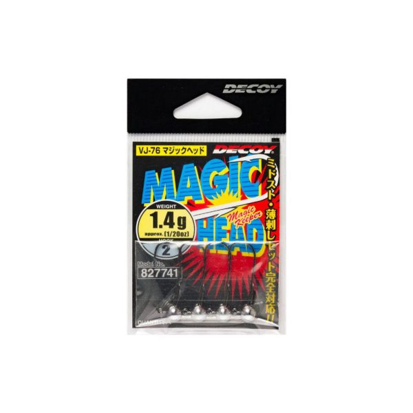 Decoy VJ-76 Magic Head #1 9,0gr Jigkopf 3Stk