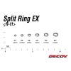 Decoy R-11 Ex Silver 6+ 120lb Split Ring Sprengring 18 Stk.