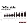 Decoy DS-9H TX-Dan Sinker Heavy 28gr Drop Shot Blei 3 Stk.
