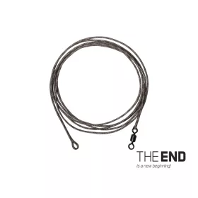   Delphin THE END Leadcore + Wirbel gebundenes Rig / 3 Stück 1m