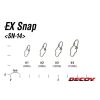 Decoy SN-14 Ex Extra Strong Snap 3 120lb Karabiner 7 Stück