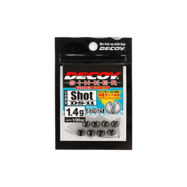 Decoy DS-11 Sinker Type Shot 1,8gr Bleischrot 7Stk