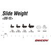 Decoy DS-12 Slide Weight 2,5gr Offset Blei 4Stk