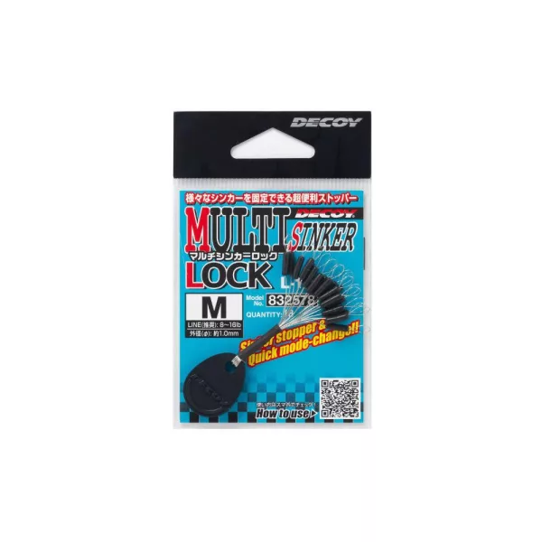 Decoy L-12 Multi Sinker Lock S Stopper 18 Stk.
