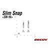 Decoy SN-16 Slim Snap 2 8lb Karabiner 6 Stk.