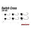 Decoy SV-48 Switch Cross #2 7gr Jig Kopf 4 Stk