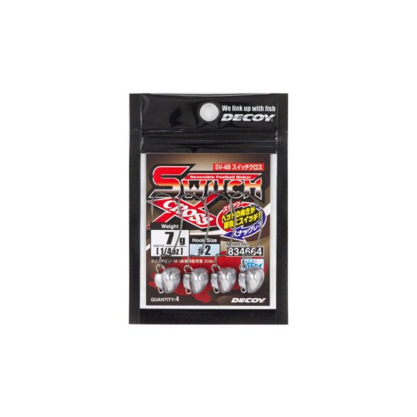Decoy SV-48 Switch Cross #2/0 14gr Jigkopf 3Stk.