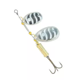 Kamasaki Stork Spinner Schwarz-Silber Glitzer 2 - 6gr