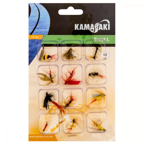 Kamasaki Fliegen-Set Kunstfliege 010