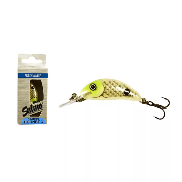 Salmo H3S Hornet FWS 3,5cm 2,6gr Sinkender Wobbler