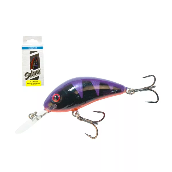Salmo Rattlin Hornet BEY 4,5cm 6gr Schwimmender Wobbler