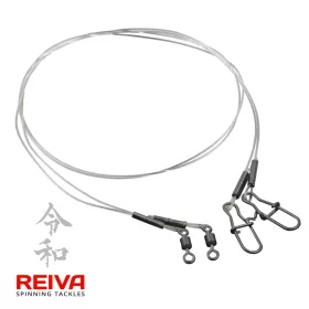   Fluorocarbon Vorfach 2 Stk./Pack. 40cm/0,55mm Raubfischvorfach